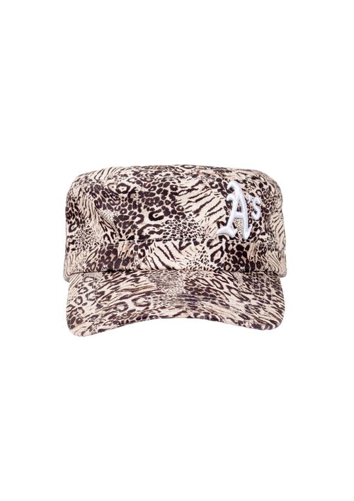 Alchemy A's cheetah cadet hat
